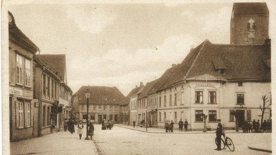 Ecke Blutstr und Schuhmarkt ca 1900